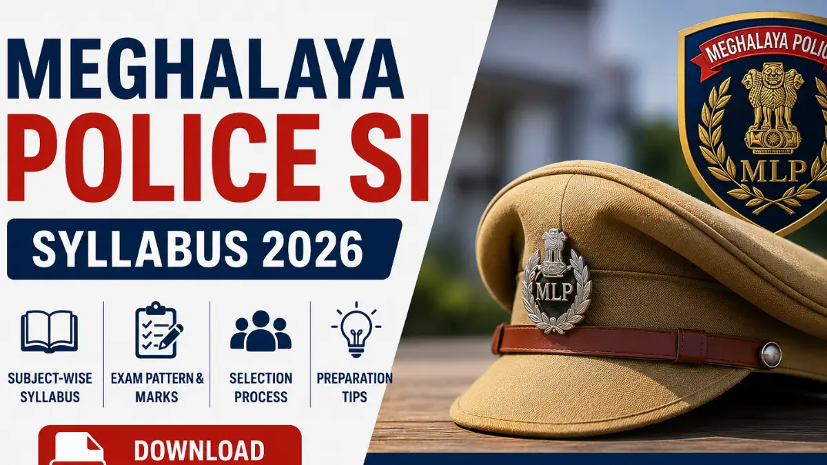 Meghalaya Staff Nurse Syllabus