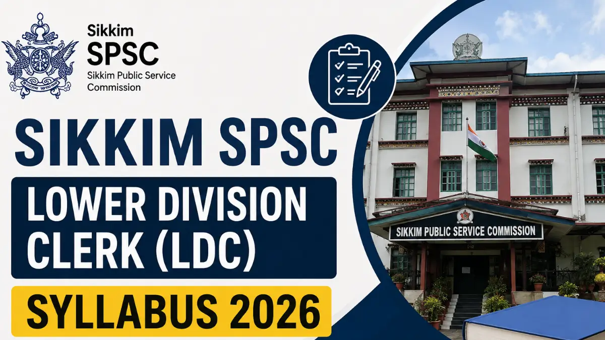 SPSC LDC Syllabus