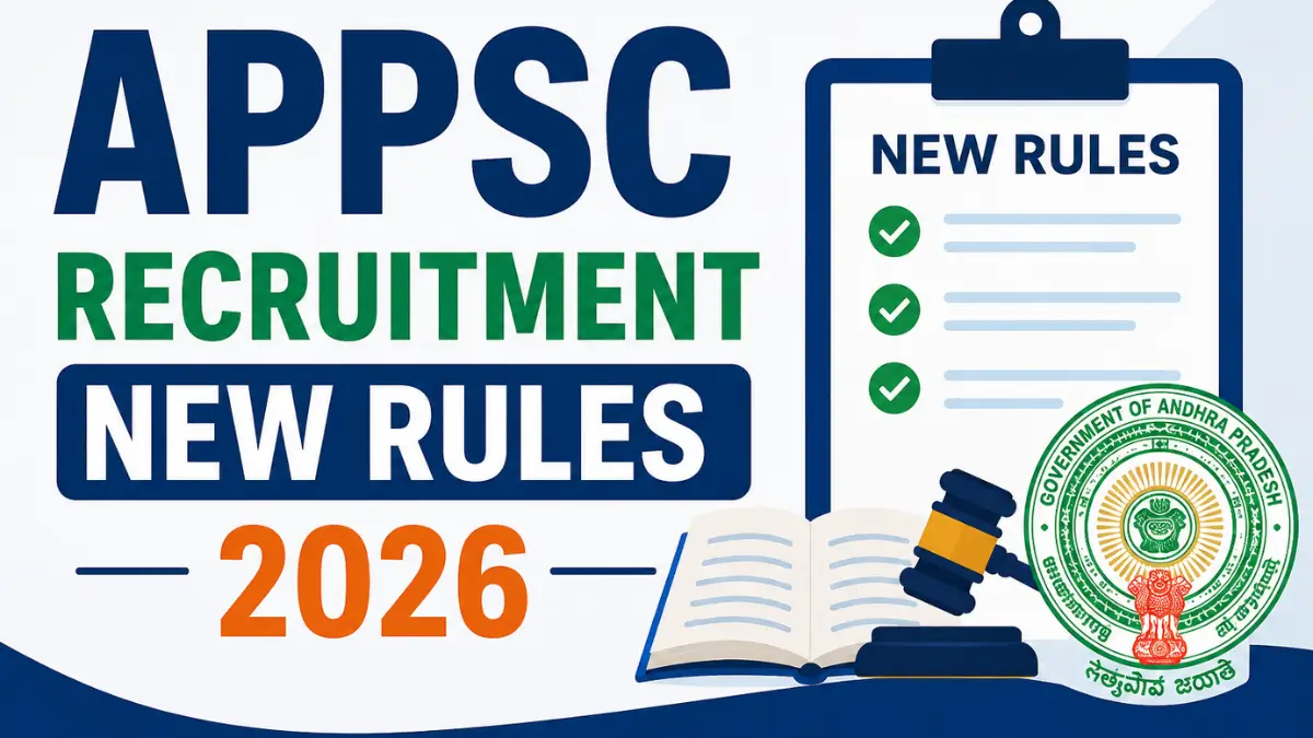 APPSC New Rules 2026