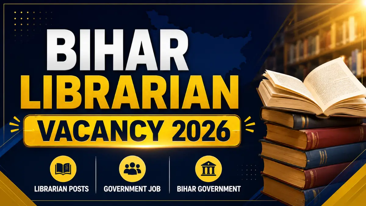 Bihar Librarian Vacancy 2026