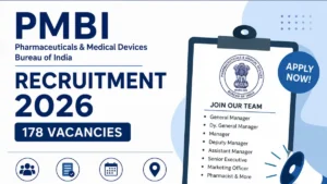 PMBI Recruitment 2026