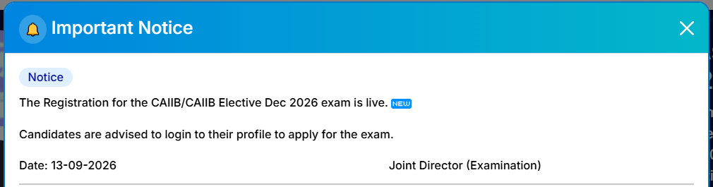 CAIIB Registration 2026 Started, Apply Online for November Cycle_2.1