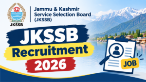 JKSSB Recruitment 2026