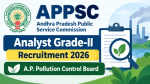 APPSC Analyst Grade 2 Recruitment 2026