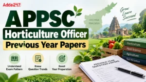 APPSC Horticulture Officer Previous Year Papers