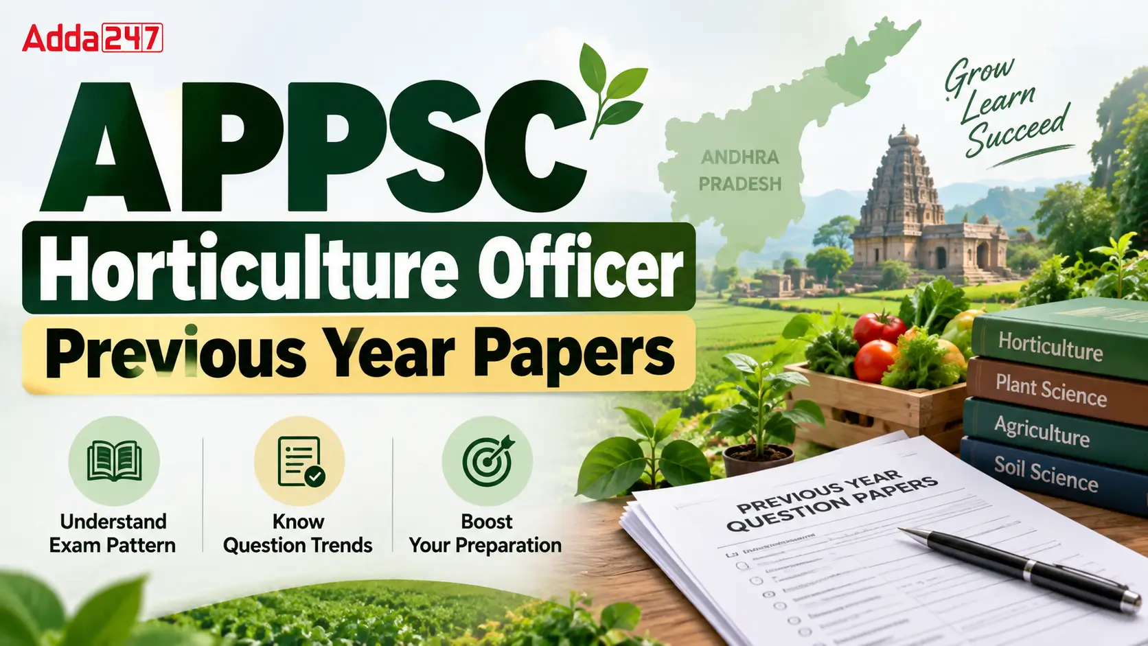 APPSC Horticulture Officer Previous Year Papers