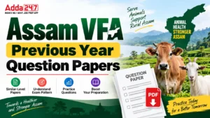 Assam VFA Previous Year Question Papers