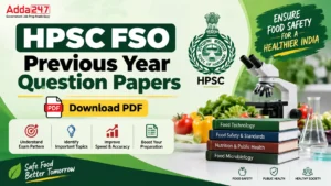 HPSC FSO Previous Year Question Papers, Download PDF