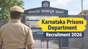 Karnataka Prisons Department Recruitment 2026