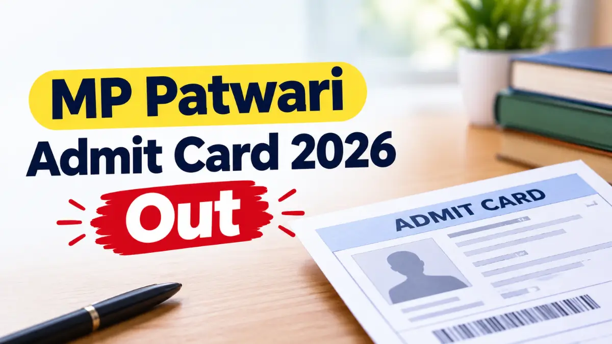 MP Patwari Admit Card
