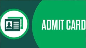 NFC Staff Nurse Admit Card 2026