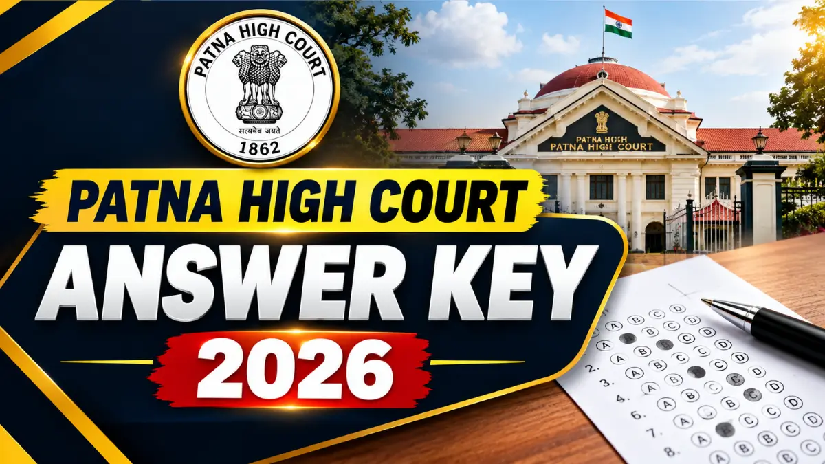 Patna High Court Assistant Answer Key 2026