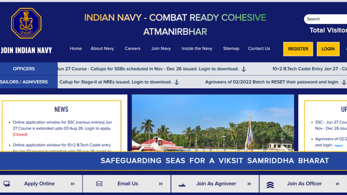 Indian Navy Sailor Recruitment 2026