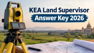 KEA Land Supervisor Answer Key