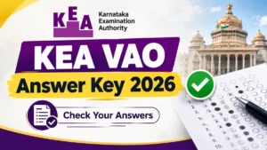 KEA VAO Answer Key 2026