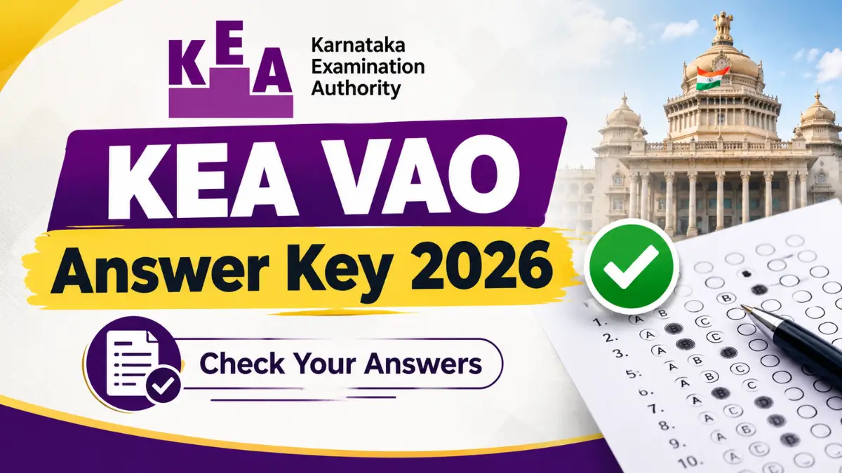 KEA VAO Answer Key 2026