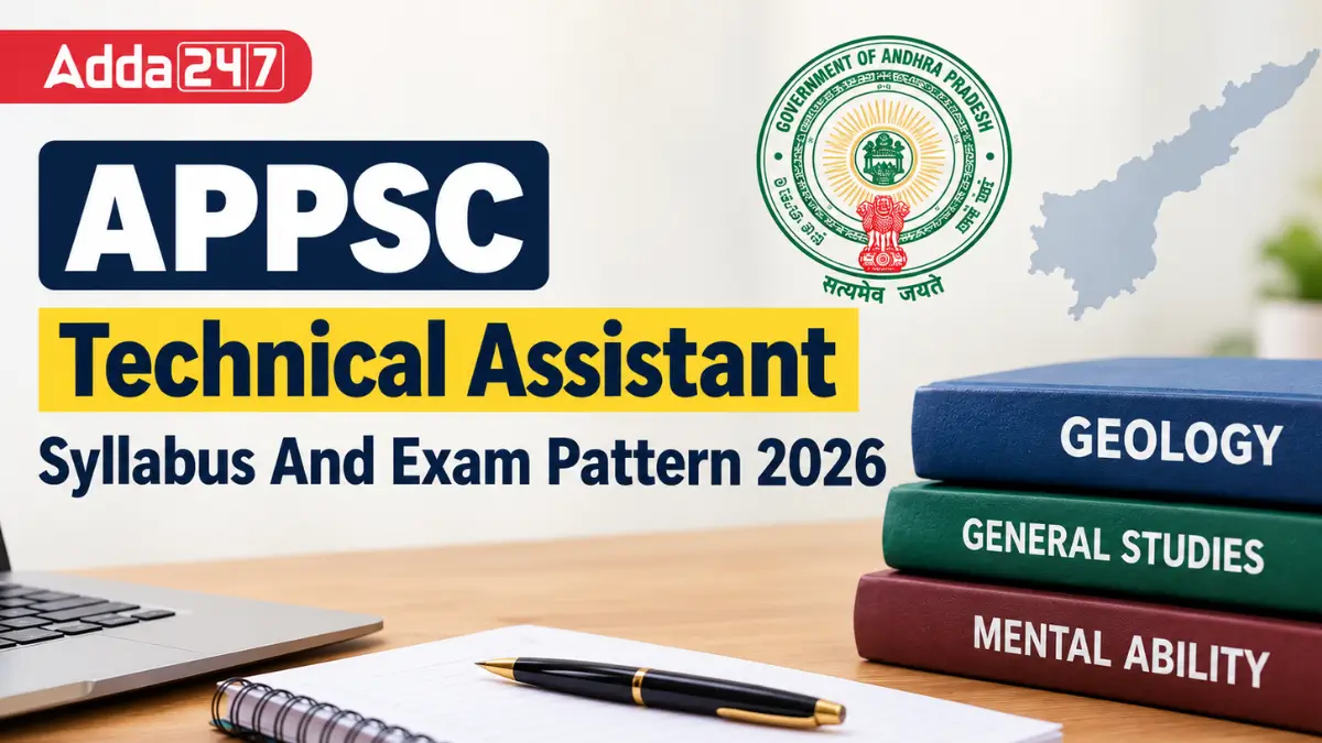 APPSC Technical Assistant Syllabus