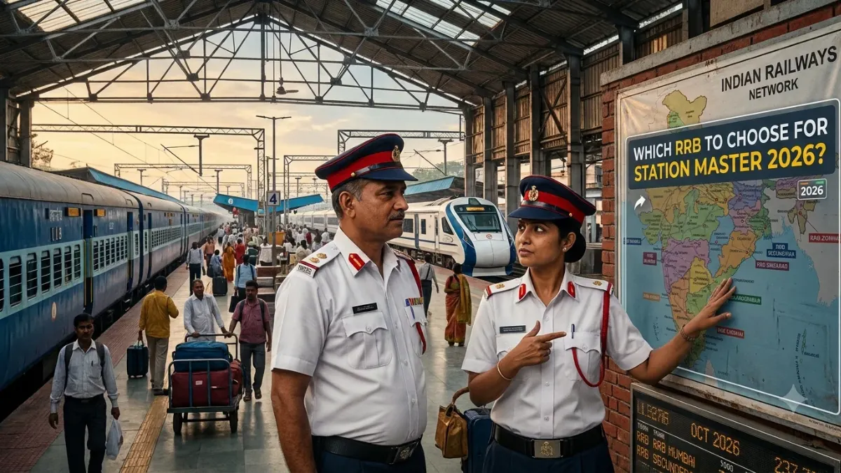 Which RRB to Choose for Station Master 2026