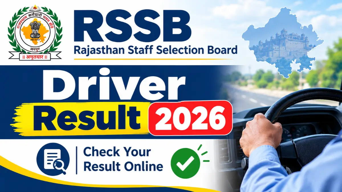 RSSB Driver Result 2026
