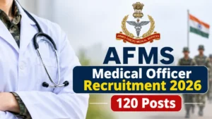 Armed Forces Medical Officer Recruitment 2026
