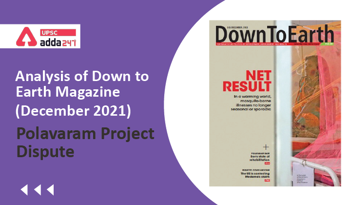 Analysis of Down To Earth Magazine: "Polavaram Project Dispute"_40.1