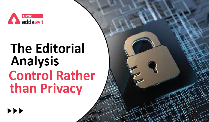 Personal Data Protection Bill 2019 UPSC