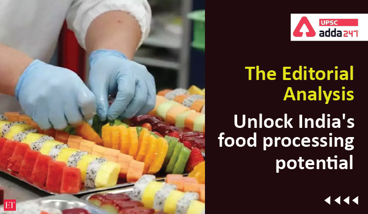 Food processing sector