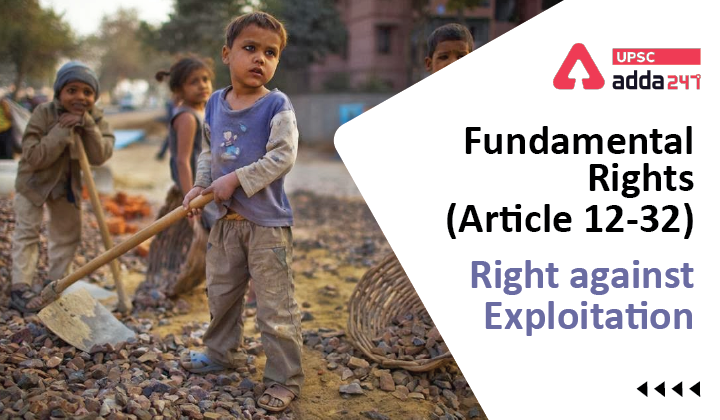 Fundamental Rights (Article 12-32) | Rights against Exploitation UPSC