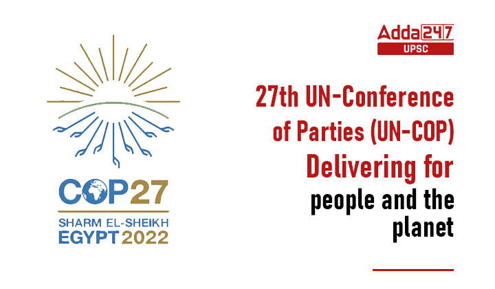 27th UN-Conference of Parties (UN-COP)