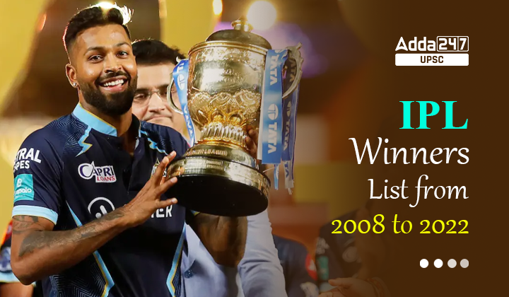 IPL Winners List