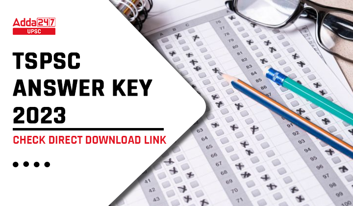 TSPSC Answer Key 2023 Check Direct Download Link