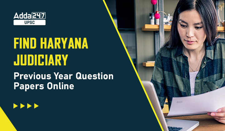 Haryana Judiciary Previous Year Question Paper