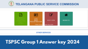 TSPSC Group 1 Answer key 2024