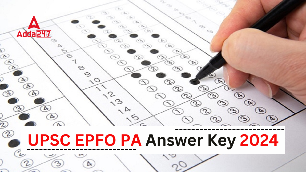 UPSC EPFO PA Answer Key
