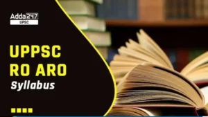 uppsc ro aro syllabus
