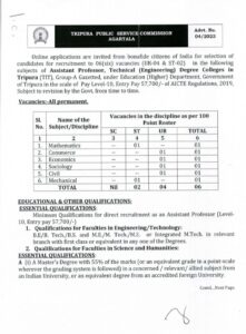 TPSC TIT Assistant Professor Recruitment 2023