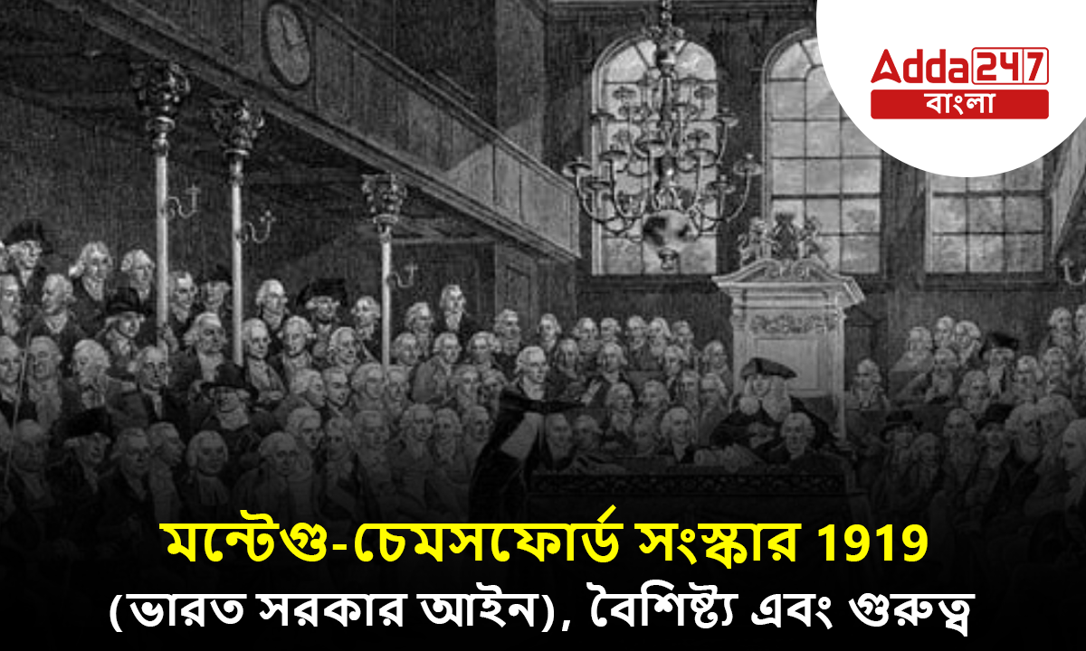 মন্টেগু-চেমসফোর্ড সংস্কার 1919 (ভারত সরকার আইন), বৈশিষ্ট্য এবং গুরুত্ব