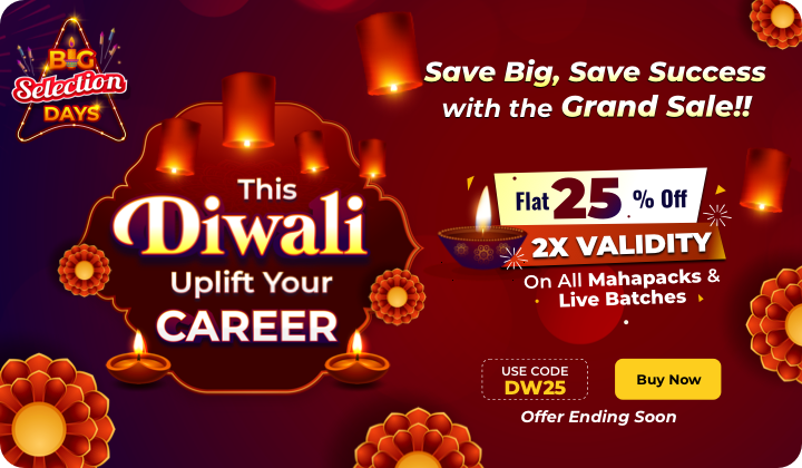 This Diwali Uplift Your Career: Flat 25% Off On All Mahapacks And Live Batches