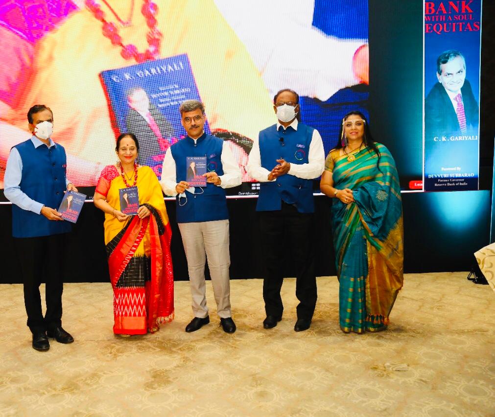 Daily Current Affairs - A book title 'Bank With A Soul: Equitas' by Dr. C K Garyali | டாக்டர் சி கே காரியாலி எழுதிய 'பேங்க் வித் எ சோல்: ஈக்விடாஸ்' புத்தக தலைப்பு வெளியிட்டார். |_40.1