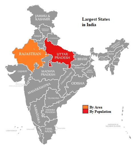 இந்தியாவின் மிகப்பெரிய மாநிலம் | Largest State of India for TNPSC |_50.1