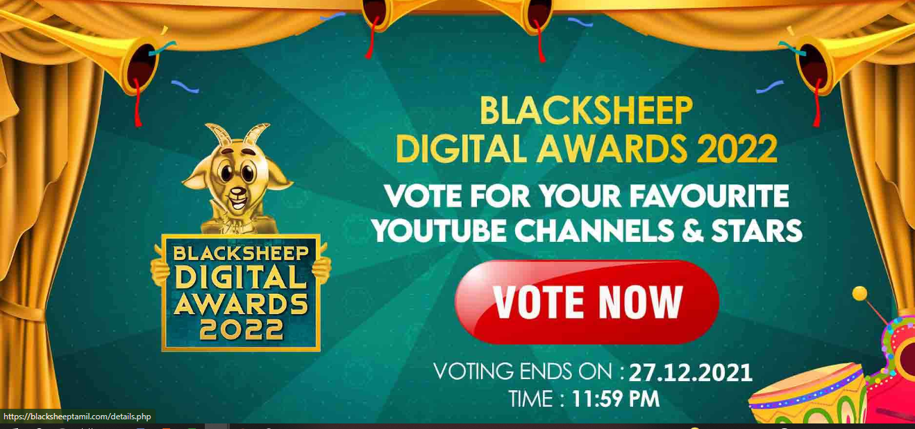 Black Sheep Digital Awards 2022 - Process to do Vote Black Sheep Digital Awards_60.1