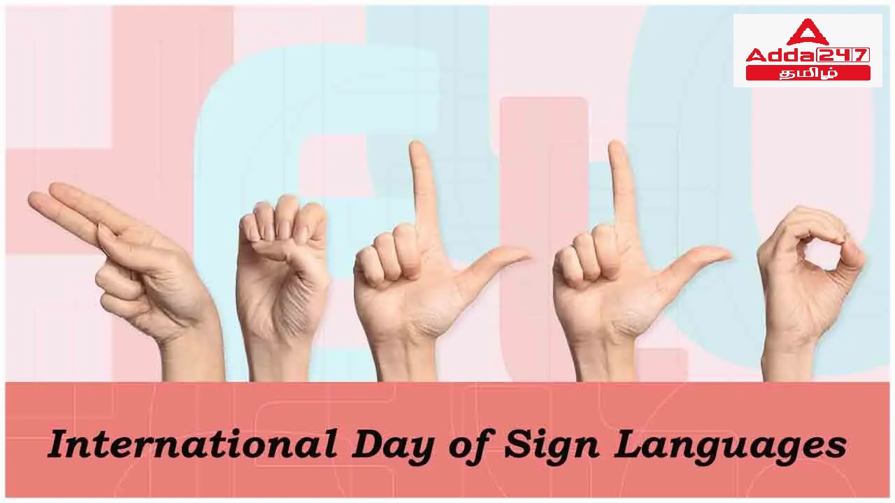 International Day of Sign Languages