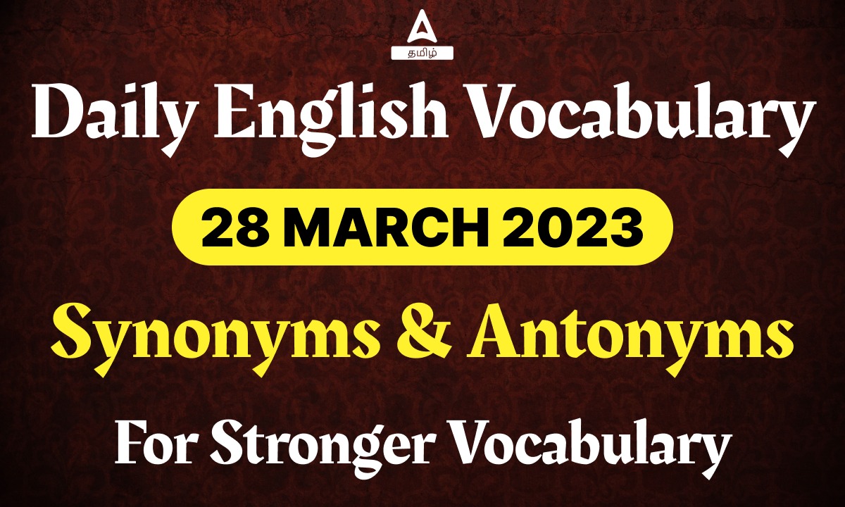 Daily English Vocabulary