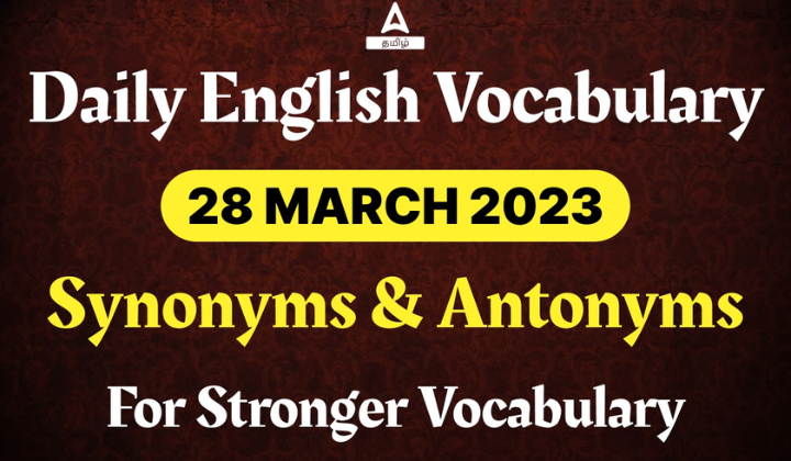 Daily English Vocabulary
