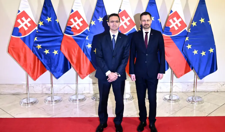 Ludovit Odor, Slovakia's new caretaker Prime Minister.