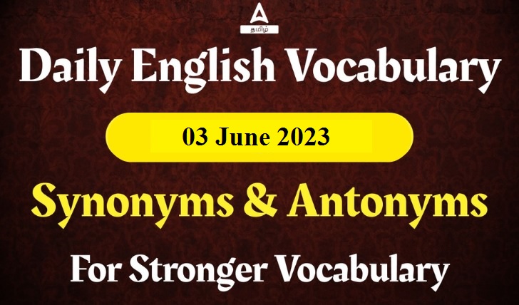 Daily English Vocabulary