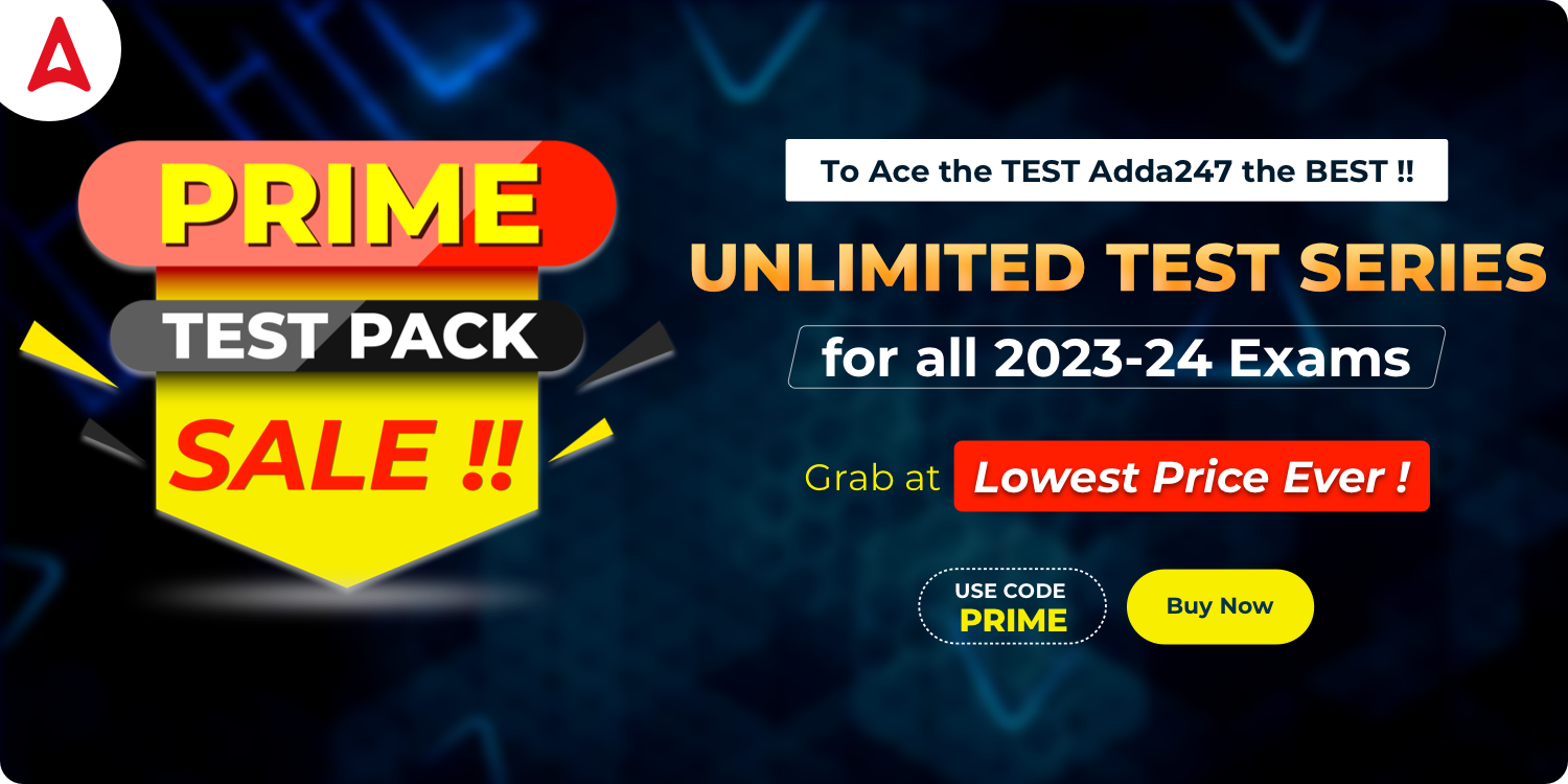 PRIME TEST PACK SALE