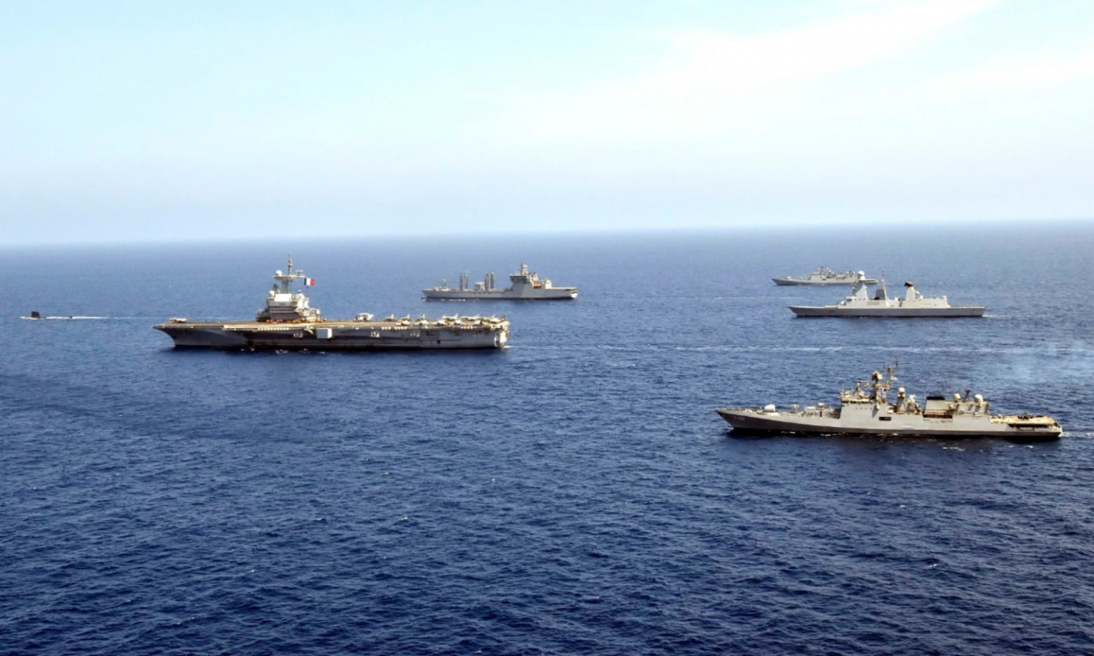 Indian and Indonesian navies conduct exercise in Arabian sea | అరేబియా సముద్రంలో భారత్, ఇండోనేషియా నౌకాదళాలు వ్యాయామాలు నిర్వహించాయి |_40.1