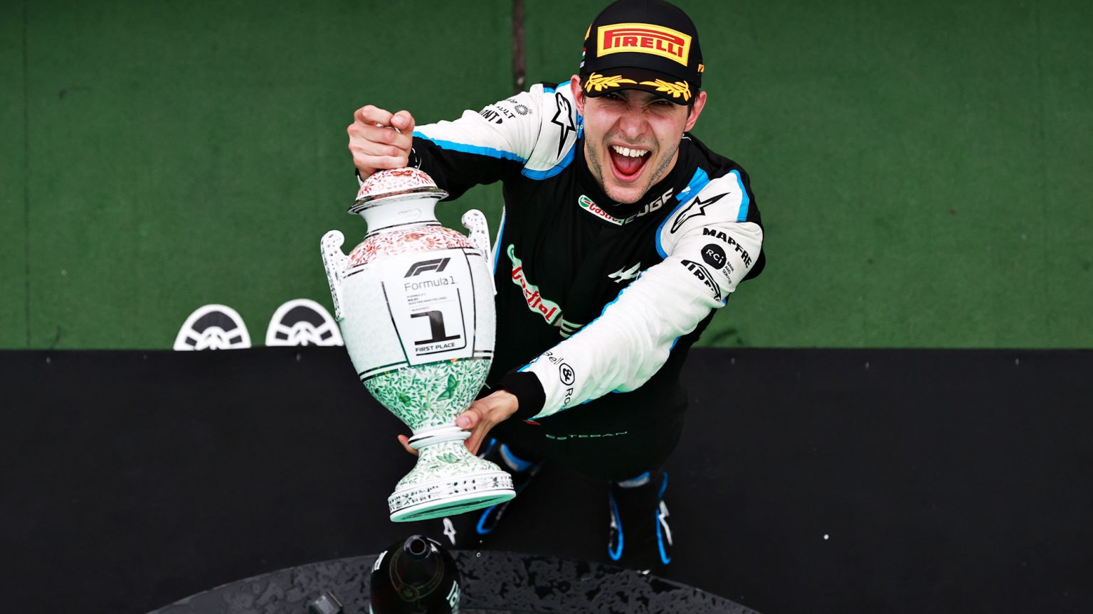 Esteban Ocon wins Hungarian GP