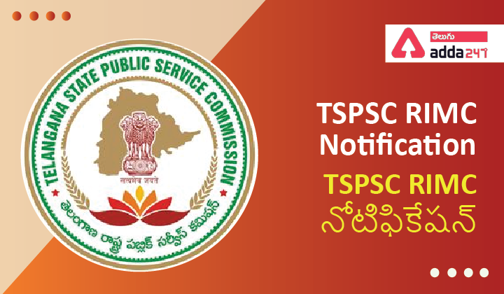 TSPSC RIMC Notification-01